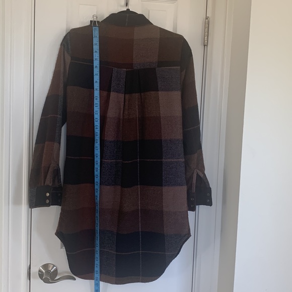 Dex Shirt Dress Womens Medium Long Sleeve - Picture 10 of 11